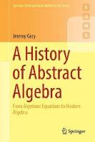 A History of Abstract Algebra: From Algebraic Equations to Modern Algebra - Springer Undergraduate Mathematics Series (Paperback)