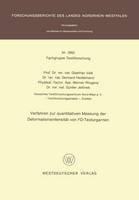 Verfahren zur quantitativen Messung der Deformationsintensität von FD-Texturgarnen - Forschungsberichte des Landes Nordrhein-Westfalen 2952 (Paperback)
