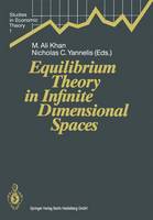 Equilibrium Theory in Infinite Dimensional Spaces - Studies in Economic Theory 1 (Paperback)