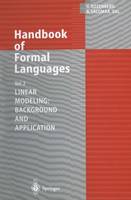 Handbook of Formal Languages: Volume 2. Linear Modeling: Background and Application (Paperback)