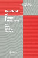 Handbook of Formal Languages: Volume 1 Word, Language, Grammar (Paperback)