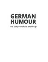German Humour: The Comprehensive Anthology (Paperback)