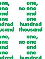One, No One and One Hundred Thousand (Paperback)