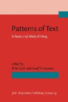 Patterns of Text: In honour of Michael Hoey (Hardback)