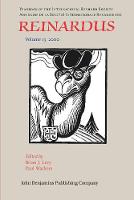 Reinardus: Yearbook of the International Reynard Society. Volume 13 (2000) - Reinardus 13 (Paperback)