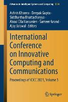 International Conference on Innovative Computing and Communications: Proceedings of ICICC 2021, Volume 3 - Advances in Intelligent Systems and Computing 1394 (Paperback)