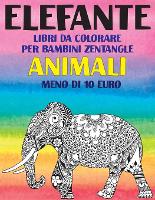 Libri da colorare per adulti - Livello facile - Animale (Paperback)