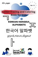 Letter tracing and coloring book for kids - Korean hangeul Alphabets