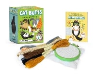Cat Butts Cross-Stitch Kit: Includes 4 Patterns (Multiple items)