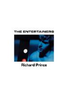 Richard Prince: The Entertainers: 1982–1983 (Hardback)