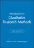 Introduction to Qualitative Research Methods: The Search for Meanings (Hardback)