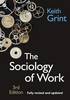 The Sociology of Work (Paperback)