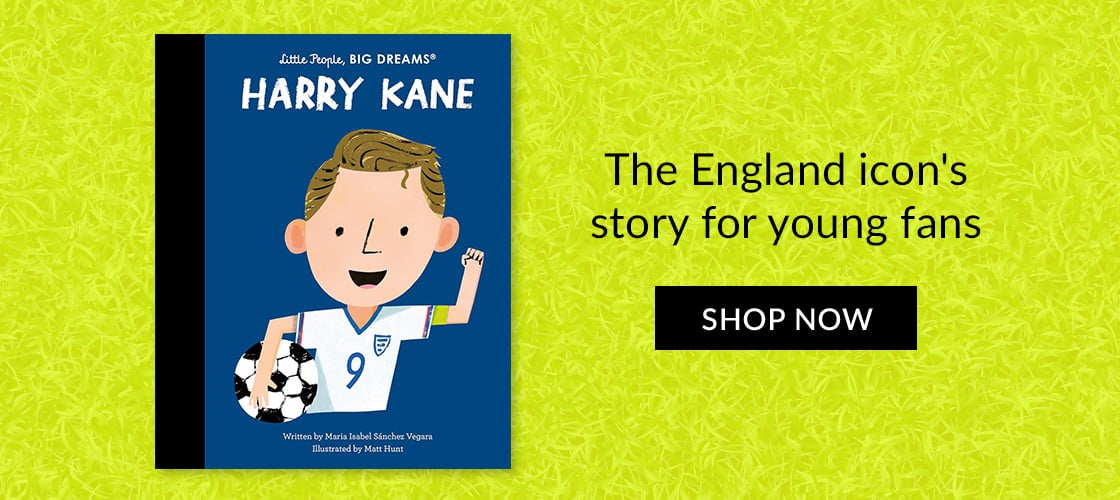Harry Kane by Maria Isabel Sanchez Vegara, Matt Hunt | The England icon's story for young fans | SHOP NOW