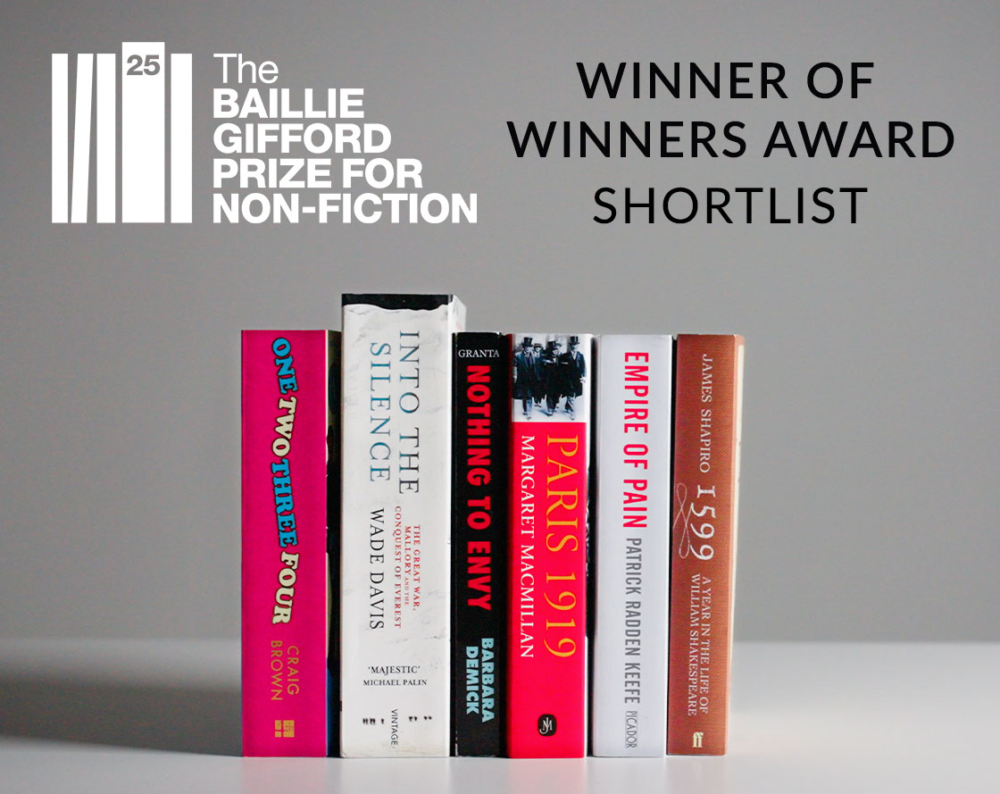 The Baillie Gifford Winner Of Winners Award Shortlist - Waterstones