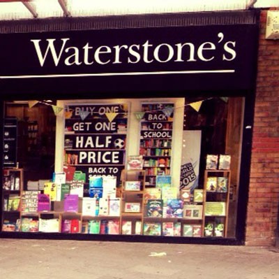 Bookshop in Harrow Waterstones