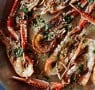 Recipe: Pan-Roasted Langoustines with Coriander