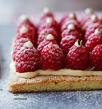 Recipe: Raspberry Tart with Crème Pâtissière and Rosemary