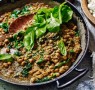Recipe: Chickpea and lentil dhal with coconut cauliflower rice