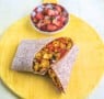 Recipe: Plantain Breakfast Burrito with Pico de Gallo