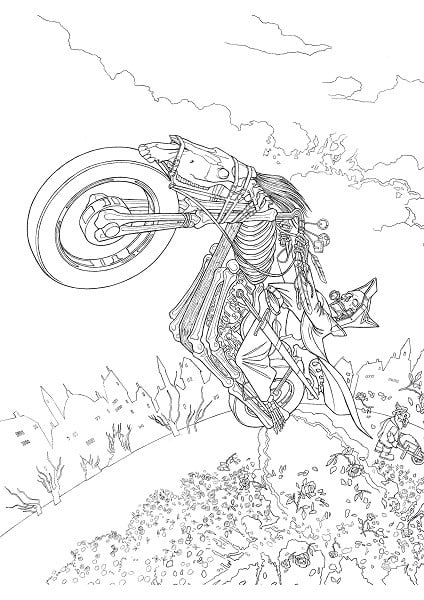 Download Terry Pratchett's Discworld Colouring Book by Paul Kidby ...