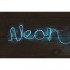 Make Your Own Neon Blue Effect Sign