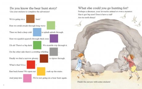 We're Going on a Bear Hunt Sticker Activity Book (Paperback)