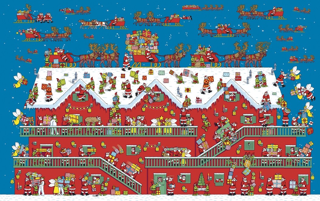 Where's Wally? Santa Spectacular by Martin Handford Waterstones
