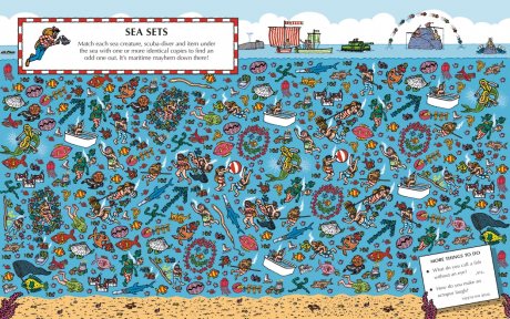 Where's Wally? At Sea: Activity Book - Where's Wally? (Paperback)