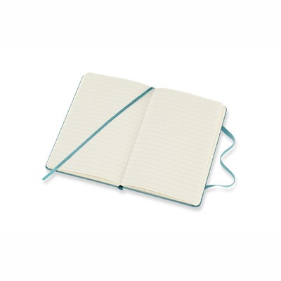 Reef Blue Ruled Hard Notebook Pocket
