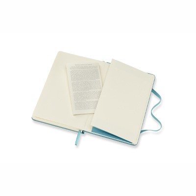 Reef Blue Ruled Hard Notebook Pocket