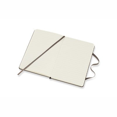 Earth Brown Ruled Hard Notebook Pocket