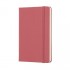 Daisy Pink Ruled Hard Notebook Pocket