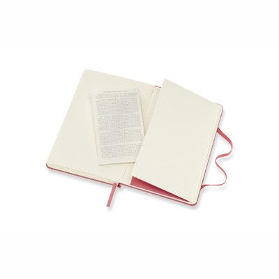Daisy Pink Ruled Hard Notebook Pocket