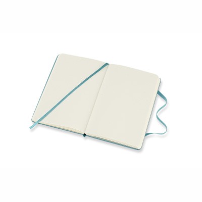 Reef Blue Plain Hard Notebook Pocket