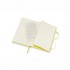 Dandelion Yellow Plain Hard Notebook Pocket