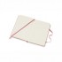 Daisy Pink Plain Hard Notebook Pocket