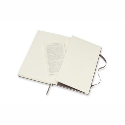 Earth Brown Ruled Hard Notebook Large