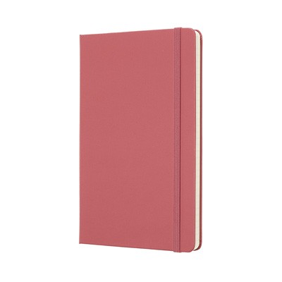 Daisy Pink Ruled Hard Notebook Large
