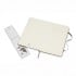 Earth Brown Plain Hard Notebook Large