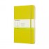 Dandelion Yellow Plain Hard Notebook Large