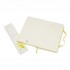 Dandelion Yellow Plain Hard Notebook Large