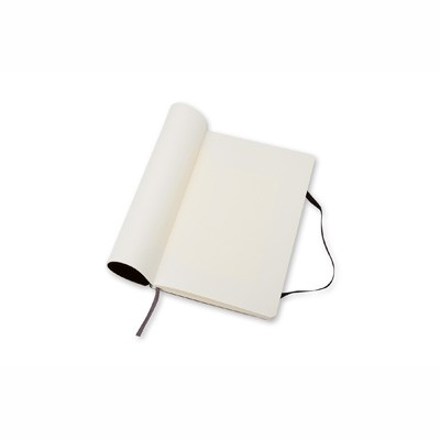 Moleskine Soft Large Plain Notebook - Moleskine Classic