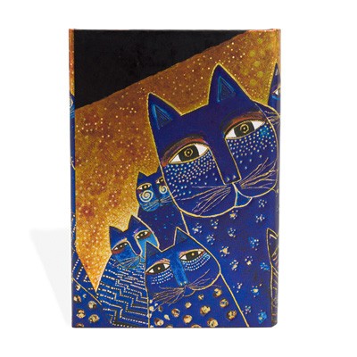 Smythe Sewn Fantastic FelinesMediterranean Cats Lined Mini Wrap (Diary)