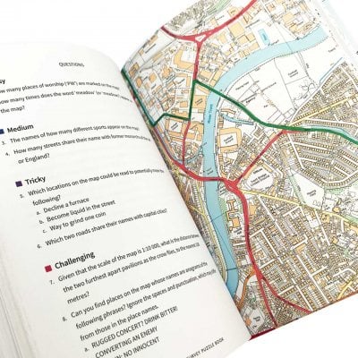The Ordnance Survey Puzzle Book: Pit your wits against Britain's greatest map makers from your own home (Paperback)