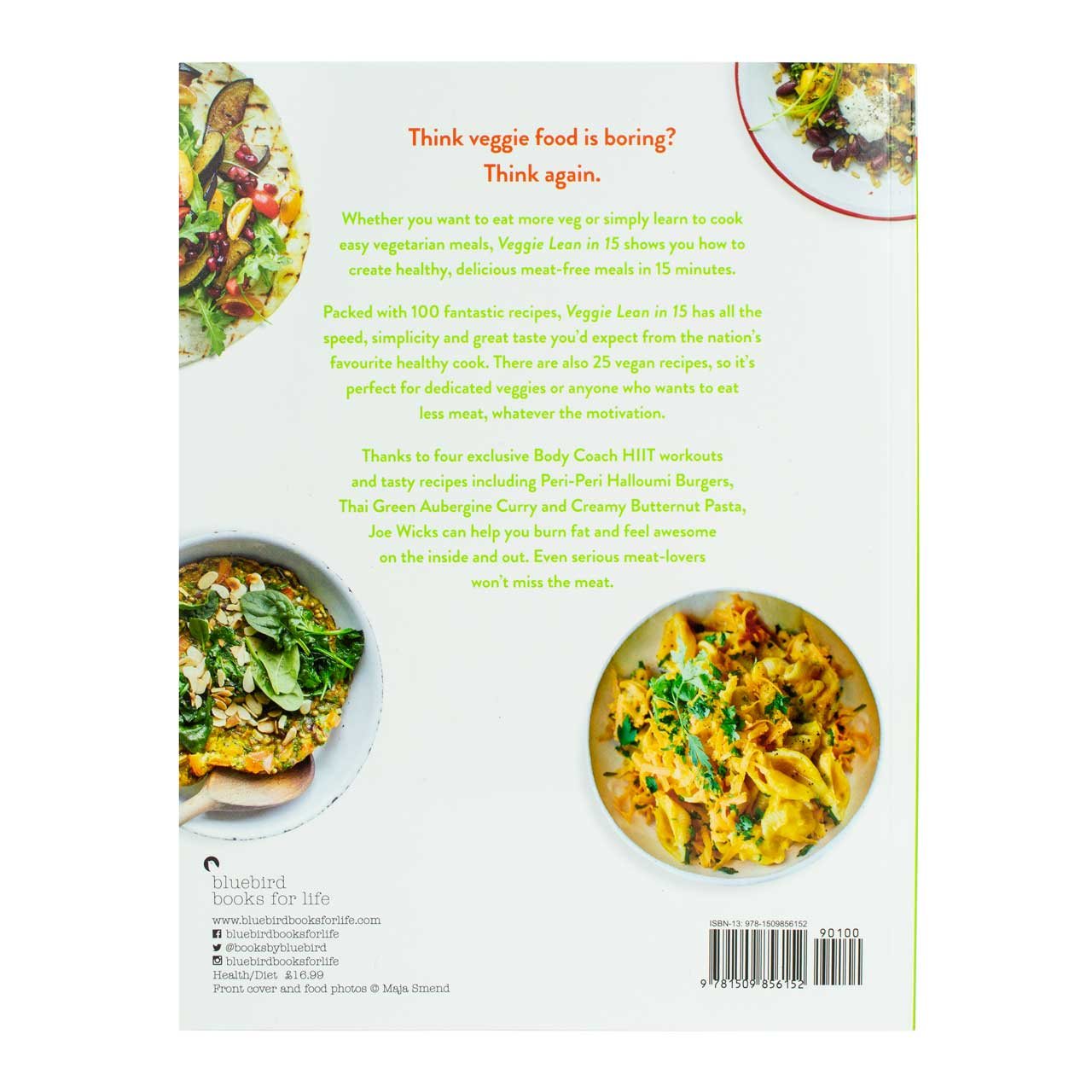 Veggie Lean in 15 by Joe Wicks Waterstones