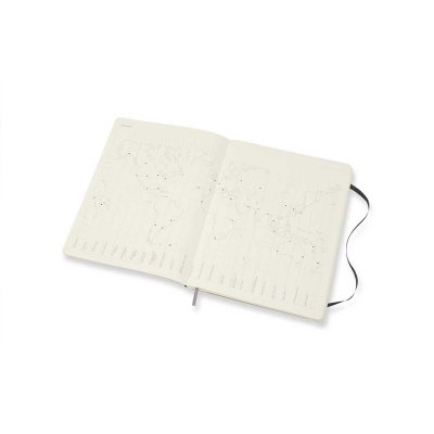 Black Weekly Soft Xlarge Diary 2019-2020 (Diary)