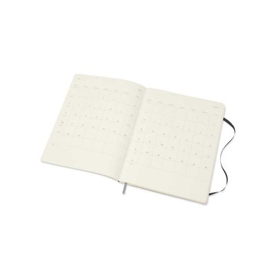 Black Weekly Soft Xlarge Diary 2019-2020 (Diary)