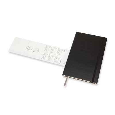 Black Weekly Hard Large Diary 2019-2020 (Diary)