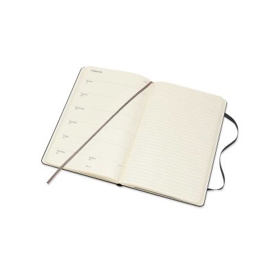 Black Weekly Hard Large Diary 2019-2020 (Diary)