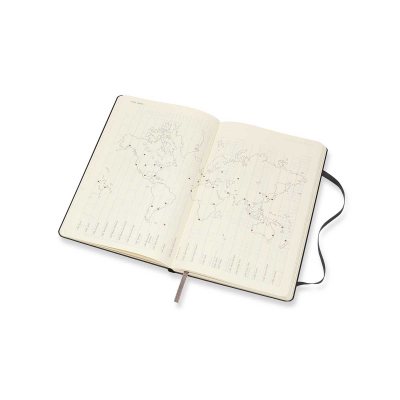 Black Weekly Hard Large Diary 2019-2020 (Diary)